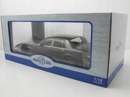 RARE CHEVROLET Caprice Metallic-Dark Grey 1987 1:18 MCG Model Car Group 18267S