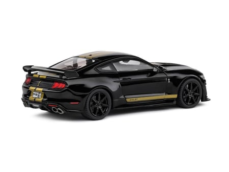 Ford Shelby Mustang GT500 Black w/Gold Stripe 1:43 Solido S4311506