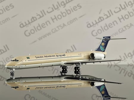 Saudi Arabian Airlines McDonnell Douglas MD-90 HZ-API 1:200 Gemini Jets G2SVA1333