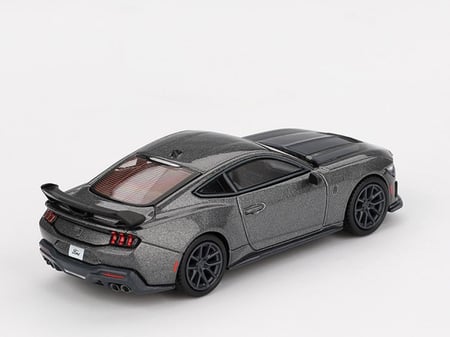 Ford Mustang Dark Horse Carbonized Grey 1:64 MINI GT MGT00957-L