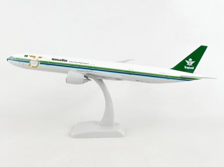 PRE-ORDER (3 WEEKS) - PRE-ORDER (3 WEEKS) - Saudi Arabian Airlines Boeing 777-300ER w/Landing Gear 75th Anniversary 1:200 Hogan Wings 11892 HG11892GR