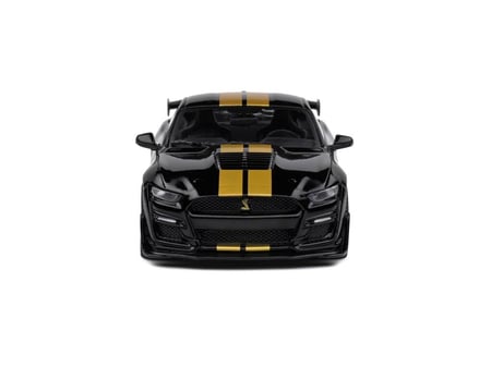 Ford Shelby Mustang GT500 Black w/Gold Stripe 1:43 Solido S4311506