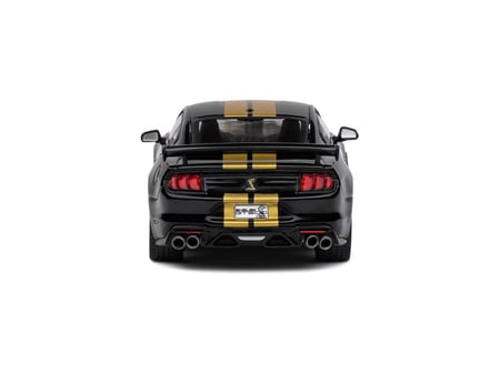 Ford Shelby Mustang GT500 Black w/Gold Stripe 1:43 Solido S4311506