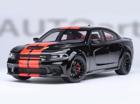 PRE-ORDER (2 Weeks) Dodge Charger SRT Hellcat Redeye Jailbreak Pitch Black 1:18 AUTOart 71754
