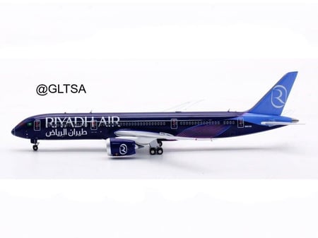 PRE-ORDER (2 WEEKS) - Riyadh Air Boeing 787-9 Dreamliner N8572C 1:400 Aviation400 AV4173