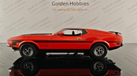 Ford Mustang Boss 351 1971 Calypso Coral Orange 1:18 SunStar SS-3627 ACME Exclusive