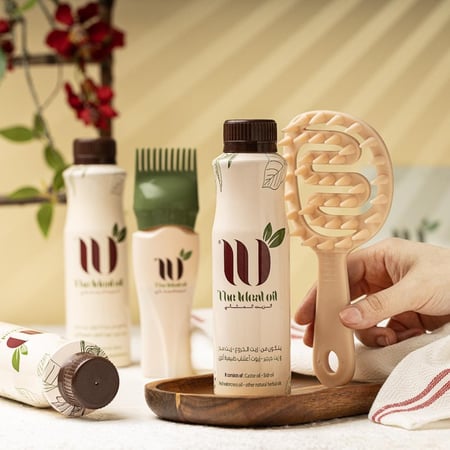 3 عبوات الزيت المثالي + موزع الشعر هدية
