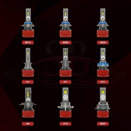 لمبات ليد سيارات SBX-PRO بقوة 22000LM لون 6500K