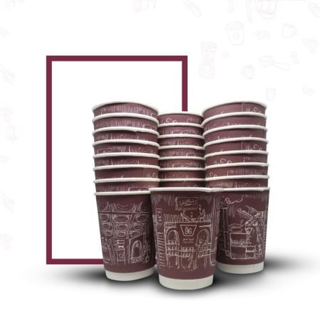 اكواب عمق ورقية