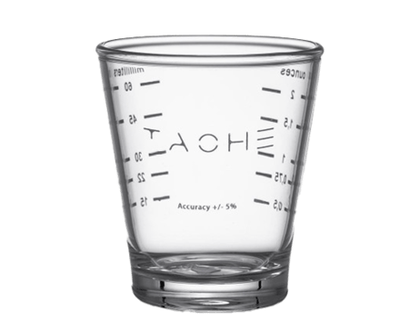 كأس زجاجي صغير للاسيبريسو 60 مل