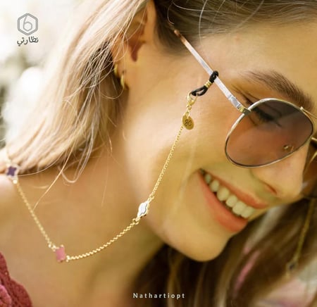 SUNNY CORDS Ruby Colour  تعليقة نظارة صني كورد