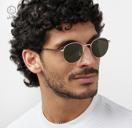 نظارة شمسية ماركة تومي هيلفيغر Tommy Hilfiger بإطار كامل دائري -نظارتي