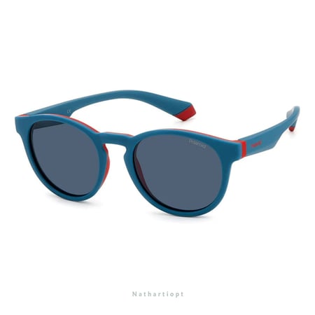 نظارة شمسية للأطفال دائرية - Polaroid- الموديلpld8048-s clpc3 -نظارتي