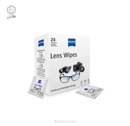 مناديل تنظيف العدسات زايس ZEISS Lens Wipes - نظارتي