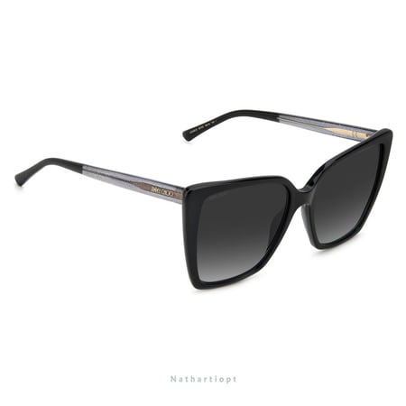 نظارة شمسية من ماركة جيمي شو jimmy choo  الشكل مربع-نظارتي