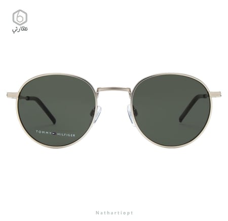 نظارة شمسية ماركة تومي هيلفيغر Tommy Hilfiger بإطار كامل دائري -نظارتي