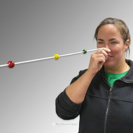 سلسلة بروك Physiological-Diplopia Cord™ (Brock String)