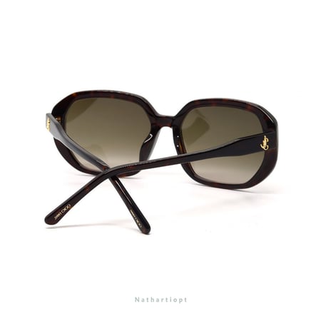 نظارة شمسية من ماركة جيمي شو jimmy choo  الشكل مربع