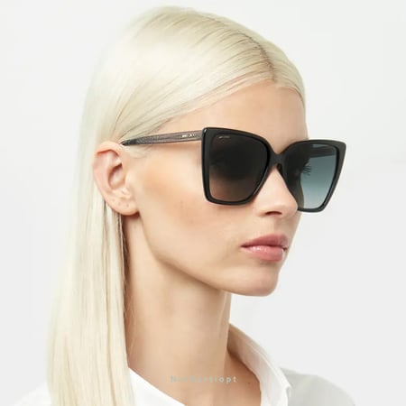 نظارة شمسية من ماركة جيمي شو jimmy choo  الشكل مربع-نظارتي