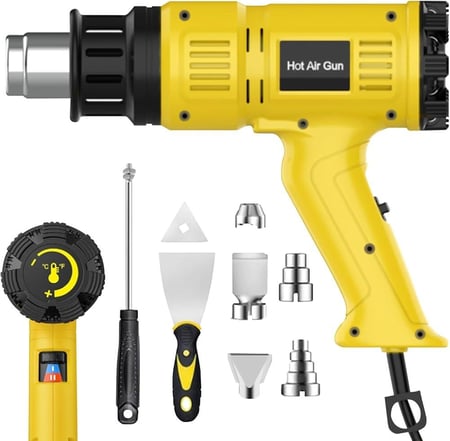 professional heat gun مسدس هواء حراري ساخن 2000W متغير درجة الحرارة