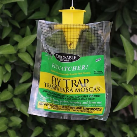 Disposable Fly Trap Non Toxic Outdoor Insect Killer Catcher Bag Pest Control Mosquito Trap Wasp Insect Killer Attractant