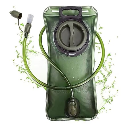 Hydration bladder with tube and valve حقيبة مياه مرنة بأنبوب وصمام