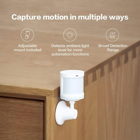Aqara motion detector with 170-degree view and 7m range - Abhir-online