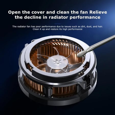 CX07 Semiconductor Phone Cooler 2-in-1 Magnetic and Clip-On Radiator