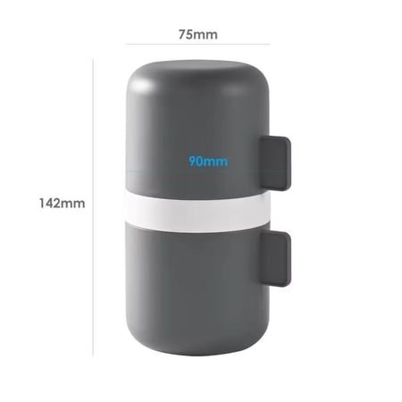 من  أبحر - مطحنة قهوة يدوية وكوب وفلتر 3 في 1: باريستا متنقل لقهوتك الطازجة