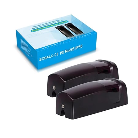 جهاز مستشعر وكاشف الحركة PIR يعمل بالأشعة تحت الحمراء اللاسلكي اكسسوار يستخدم للحماية والتحكم عن بعد للأبواب الأوتوماتيكية والكراجات والبوابات