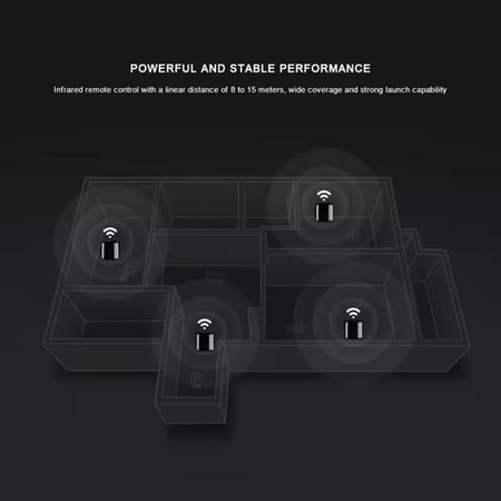 جهاز تحكم Broadlink RM4C Mini للمنزل الذكي - واي فاي IR صغير