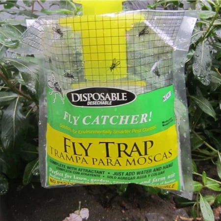 Disposable Fly Trap Non Toxic Outdoor Insect Killer Catcher Bag Pest Control Mosquito Trap Wasp Insect Killer Attractant