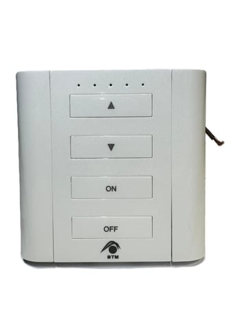 RF Remote Control Fan Speed Switch Kit - 5 Speed UK Wall Box Fit