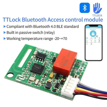 TTLOCK Bluetooth Access Control Module with Relay Output