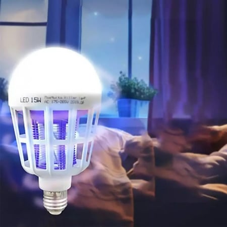 AC 175V-220V 20W E27 LED Lamp Bulbs Mosquito Killer Light 2 In 1 Mosquito Trap Insect Killer Bug Zapper Night Light