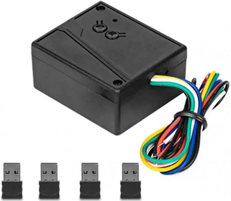 تحكم بفتح وقفل الكراج عن طريق وصلة USB بلوتوث عند القرب من الكراج