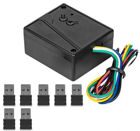 تحكم بفتح وقفل الكراج عن طريق وصلة USB بلوتوث عند القرب من الكراج