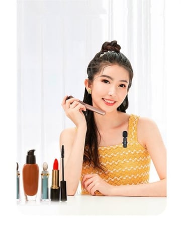 Mini Wireless Lavalier Microphone Portable for Smart Device Type-c interface