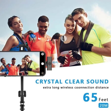 Mini Wireless Lavalier Microphone Portable for Smart Device Type-c interface