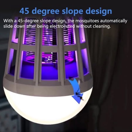 AC 175V-220V 20W E27 LED Lamp Bulbs Mosquito Killer Light 2 In 1 Mosquito Trap Insect Killer Bug Zapper Night Light