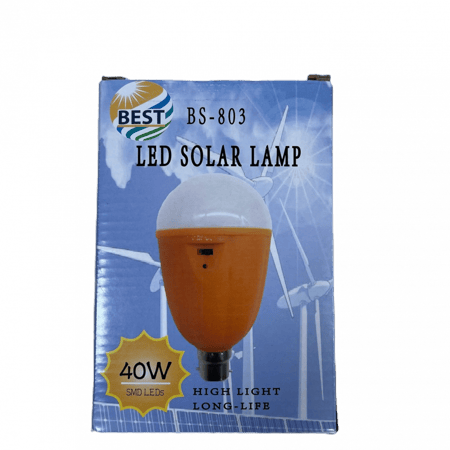 لمبة طوارئ وموفرة تعمل ببطارية داخلية 220فولت مباشر مع خلية شحن 40 وات