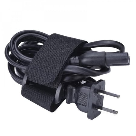 عدد 5 احزمة  ربط ذاتي اللاصق قابل لإعادة الاستخدام 30-40-50 سم طول 2سم عرض