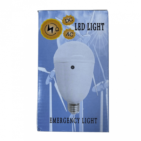 لمبة طوارئ وموفرة تعمل ببطارية داخلية 220فولت مباشر مع خلية شحن 40 وات