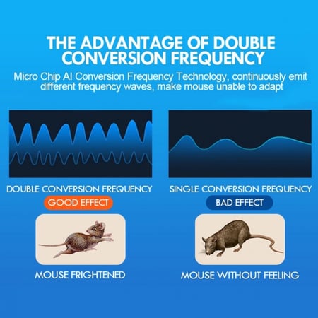 طارد الآفات الإلكتروني بالموجات فوق الصوتية: حماية شاملة وآمنة!