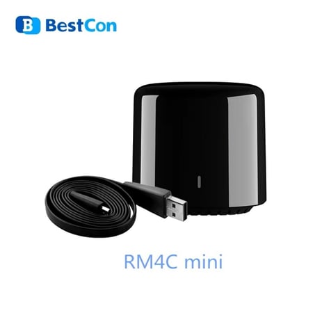 جهاز تحكم Broadlink RM4C Mini للمنزل الذكي - واي فاي IR صغير