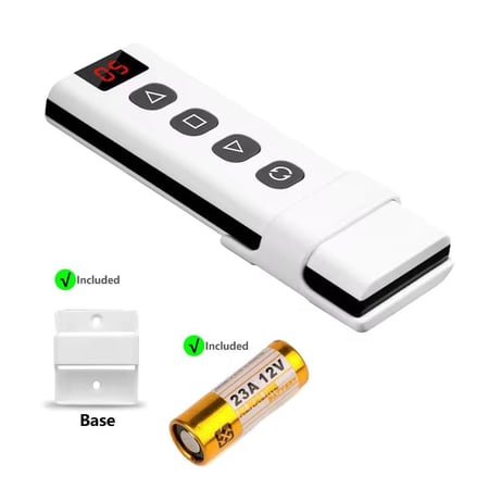 مفتاح ستارة ذكي واي فاي مع ريموت تحكم - تطبيق Smart Life، متوافق مع Alexa