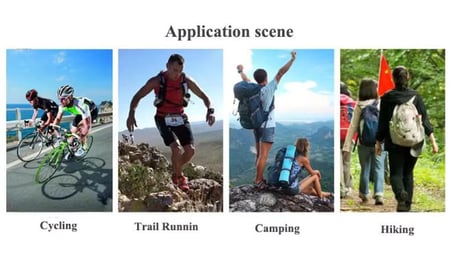 حقيبة ظهر قربة خفيفة للماء من أبحر للكشتات وطلعات البر والنزة الخارجية