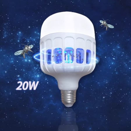 AC 175V-220V 20W E27 LED Lamp Bulbs Mosquito Killer Light 2 In 1 Mosquito Trap Insect Killer Bug Zapper Night Light