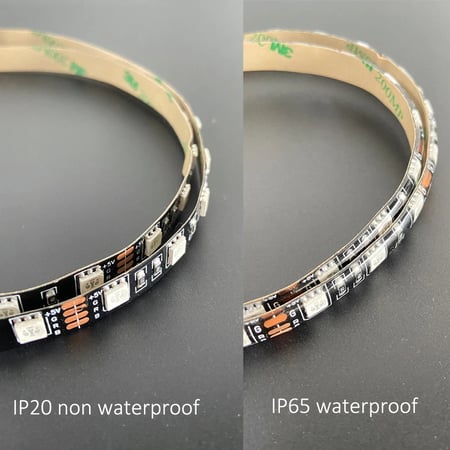 شريط إضاءة 16 لون RGB تحكم بـ (ريموت كنترول) 5متر