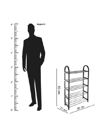 رف أحذية بـ5 طوابق